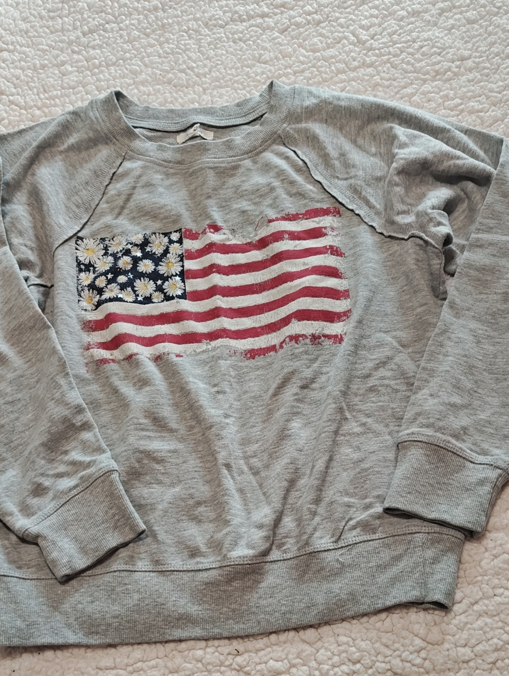 Maurices Heather Gray Crewneck Sweatshirt - XS